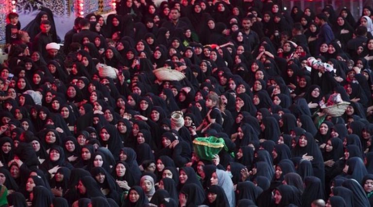 إنطلاق موكب عزاء بني أسد في كربلاء