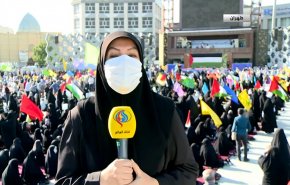 المتظاهرون في طهران: إفتحوا الحدود للذهاب إلى فلسطين
