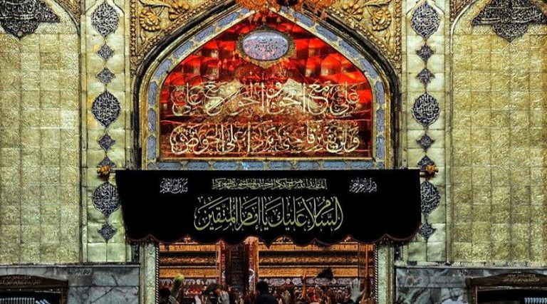 صعصعة يؤبّن الإمام علي (ع) عند دفنه