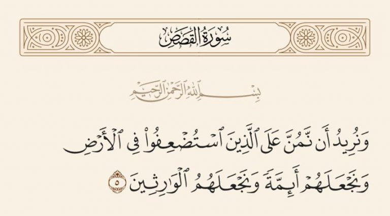 من هم المستضعفون الذين سيمنّ عليهم القرآن بالنصر؟