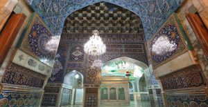 روعة وجمال الزخارف الهندسية في مرقد الإمام الرضا (ع)