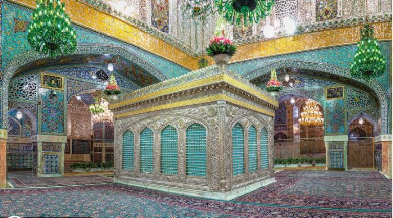 العتبة الرضوية تنشر صور ترميم حرم الإمام الرضا (ع)