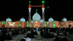 مراسم العزاء الحسيني في مسجد جمكران
