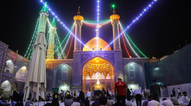 الاحتفال بمولد الإمام الكاظم (ع) بقم المقدسة