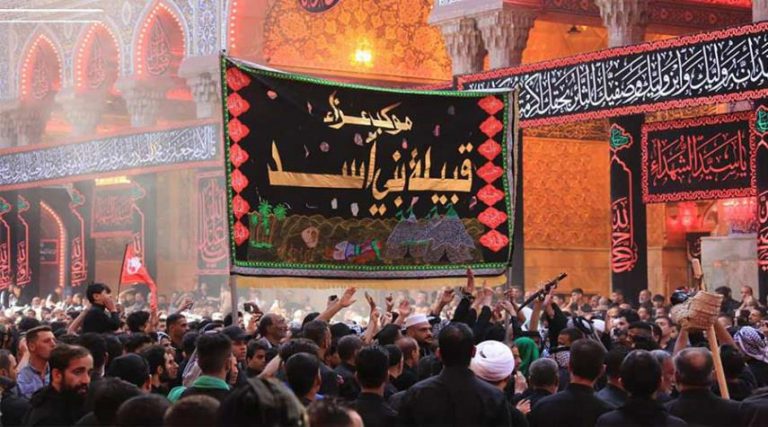 قبائل وعشائر كربلاء يحيون مراسيم ذكرى دفن شهداء الطف