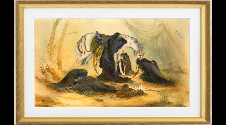 قصة لوحة "عصر عاشوراء"