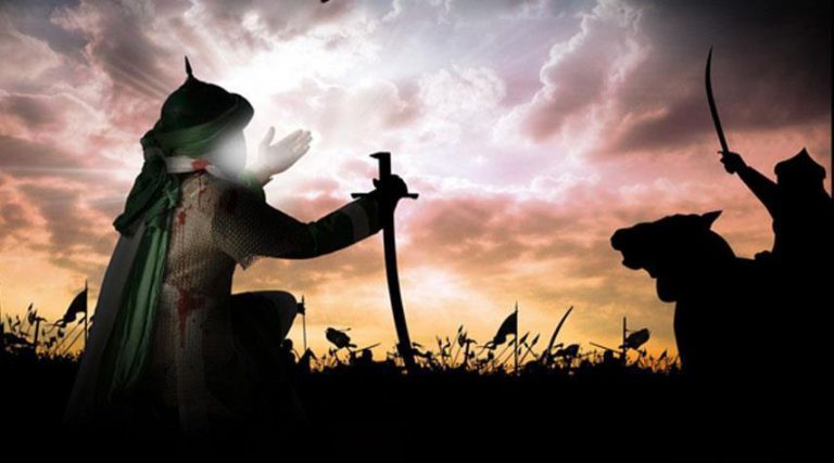 دعاء الامام الحسين عليه السلام الأخير يوم عاشوراء