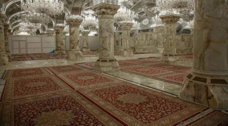 العتبة العلوية.. تهيئة أرجاء صحن فاطمة (س) لخدمة زوار الأربعين