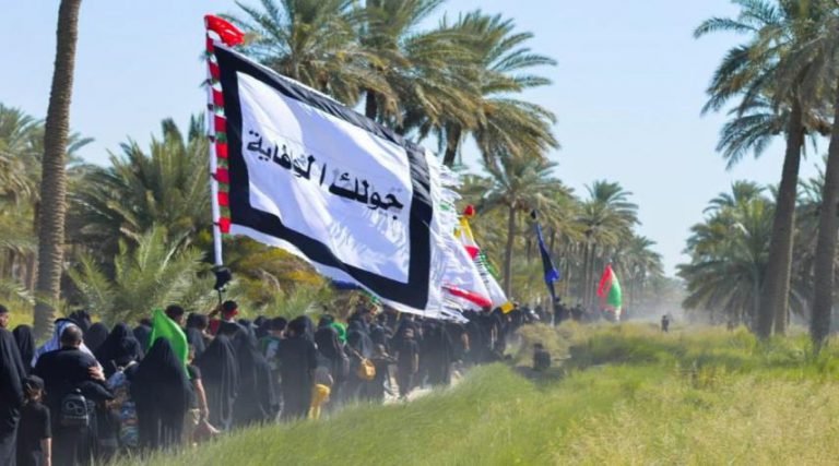 حديث الصور... زوار الاربعين الحسيني مشيا علي الاقدام الي كربلاء المقدسة