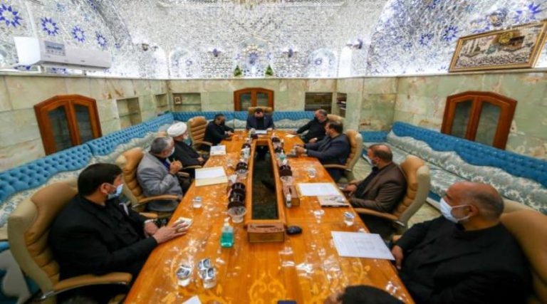 العتبة العلوية تدرس خطتها الخدمية والأمنية الخاصة بزيارة الأربعين الحسيني