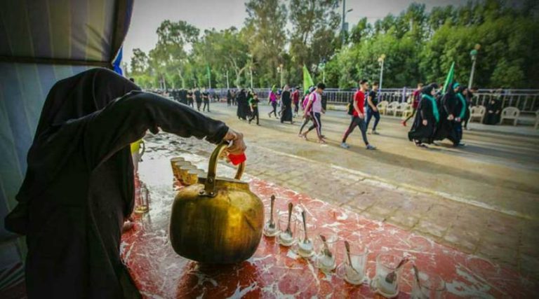 انطلاق مسيرة زيارة الأربعين من البصرة