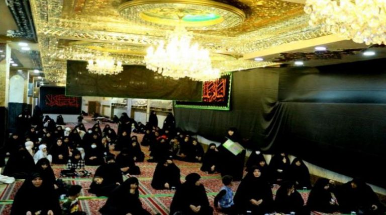 فعّاليةٍ عزائيّةٍ نسويّة بذكرى رحيل الرسول الاعظم ص