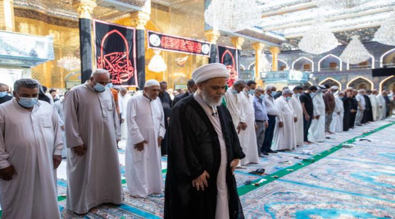 عودة صلاة الجماعة في صحنِ أبي الفضلِ العباسِ عليه السلام