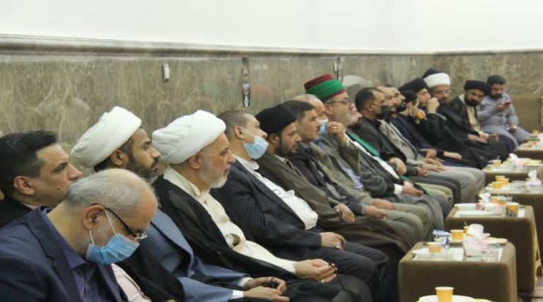 تخليد ذكرى السيدة فاطمة المعصومة في النجف الأشرف