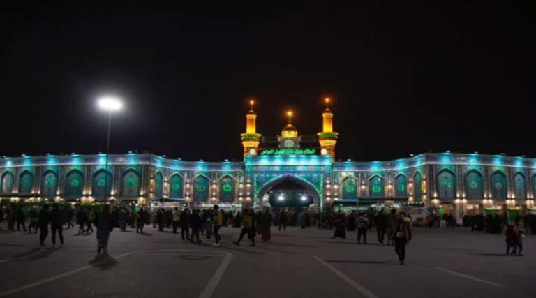 تحديث الإنارة الخارجيّة لمرقد أبي الفضل العبّاس (عليه السلام)