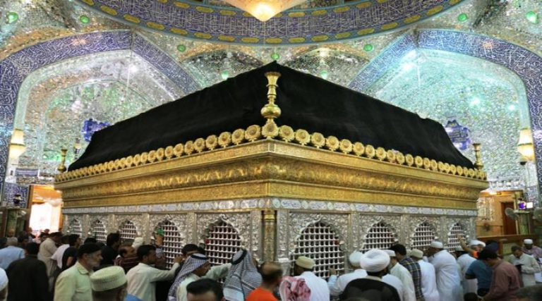 العتبة العلوية تحيي ذكرى وفاة عقيلة بني هاشم (عليها السلام)