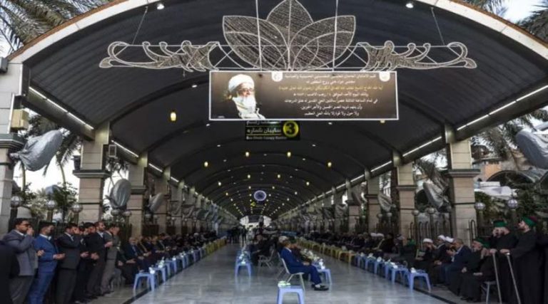 ما بين الحرمين تشهد مجلس فاتحة على روح الشيخِ الصافي الكلبايكاني