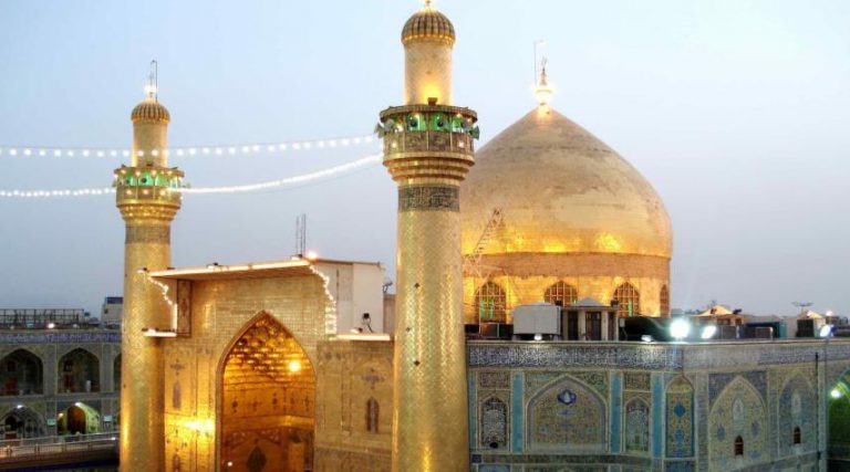 مائدة الإفطار في العتبة العلوية المقدسة