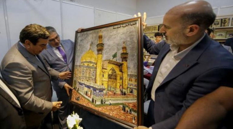 العتبة العلوية تكرم "جورج قرداحي"