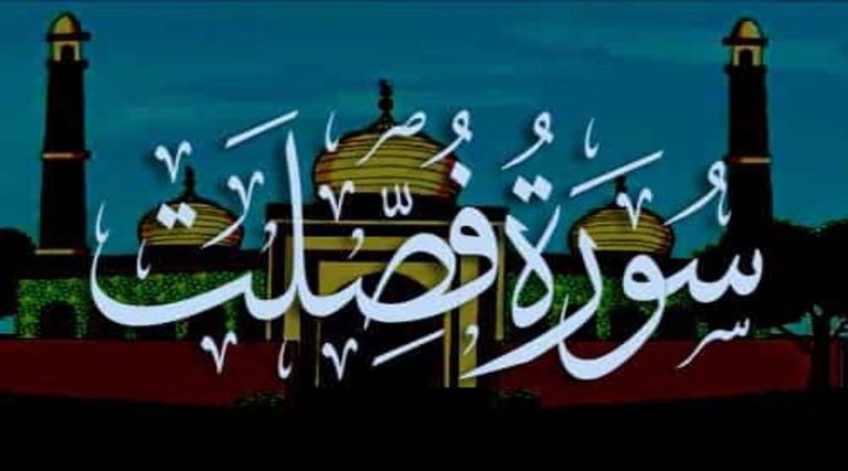 تأملات في سورة "فصلت" المباركة