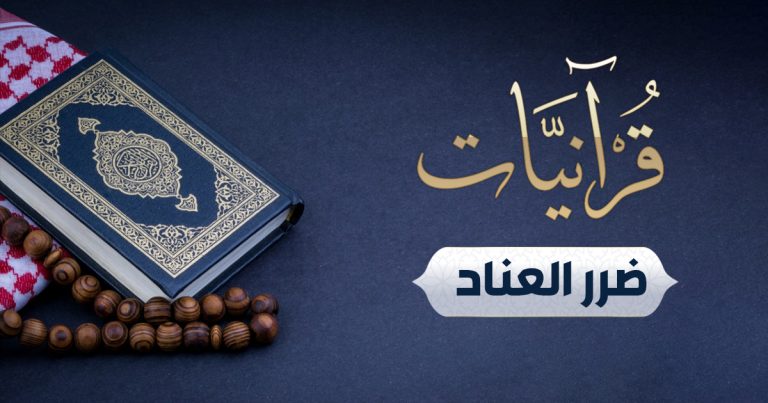 ضرر العناد