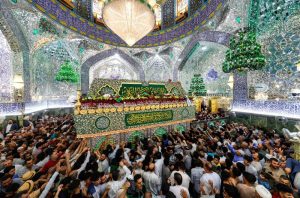 توافد أكثر من (3) ملايين زائرٍ إلى حرم أمير المؤمنين (عليه السلام) في عيد الغدير الأغر