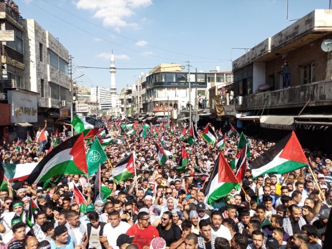 تظاهرات حاشدة في مدن عربية وإسلامية نصرةً لغزة وتنديداً بالعدوان الإسرائيلي