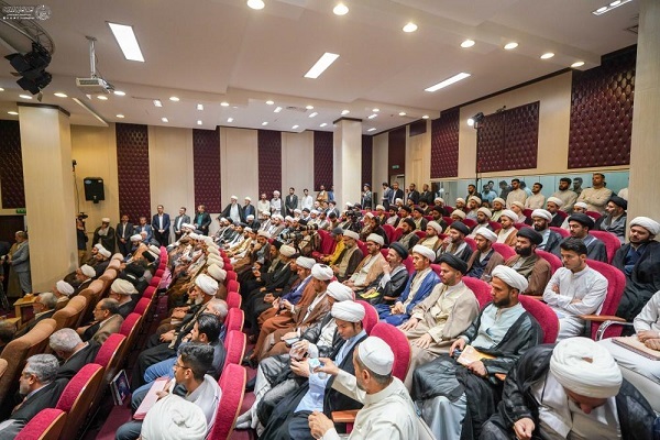 العتبة العلوية تحتفي بالمرجع الديني آية الله جوادي آملي