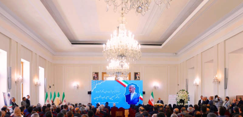 الخارجية الإيرانية تحيي الذكرى السنوية الأولى لاستشهاد أميرعبداللهيان