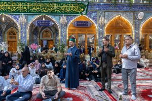 وفد من الجرحى الفلسطينين يتشرف بزيارة العتبة العباسية