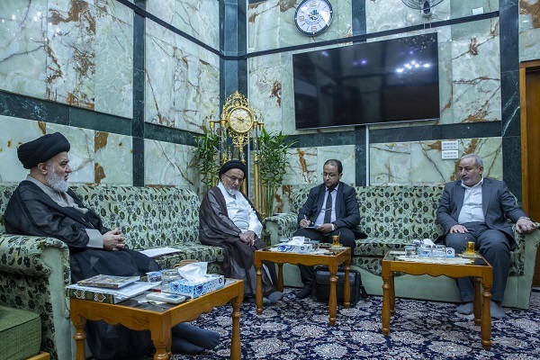 السيد الصافي يؤكد دعم أي جهد علمي للبحث في علوم القرآن