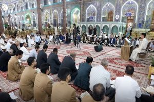 إقامة محفل خدام الإمام الحسين (ع) القرآني في كربلاء