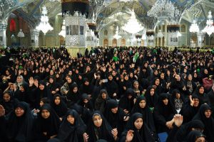 أصوات الرُضَّع الصامتة في الحرم الرضوي الشریف وصلت إلى صاحب الزمان (عج)