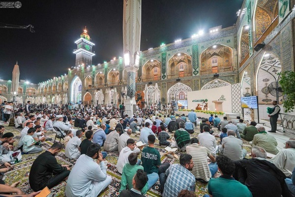 العتبة العلوية تُقيم محفلًا قرآنيًّا مُباركًا تزامنًا مع عيد الغدير الأغر