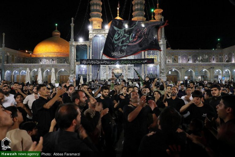 بالصور/ أجواء ليلة شهادة الإمام الباقر (ع) في العتبة المعصومية