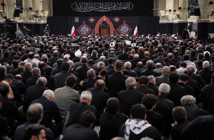 مجلس عزاء ليلة سبايا الإمام الحسين (عليه السلام) في حسينيّة الإمام الخميني (قده)