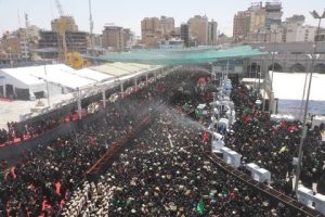انطلاق عزاء (دفن الأجساد الطاهرة)... حشود نسوية حاضرة لإحياء ثالث إلامام الحسين (ع)