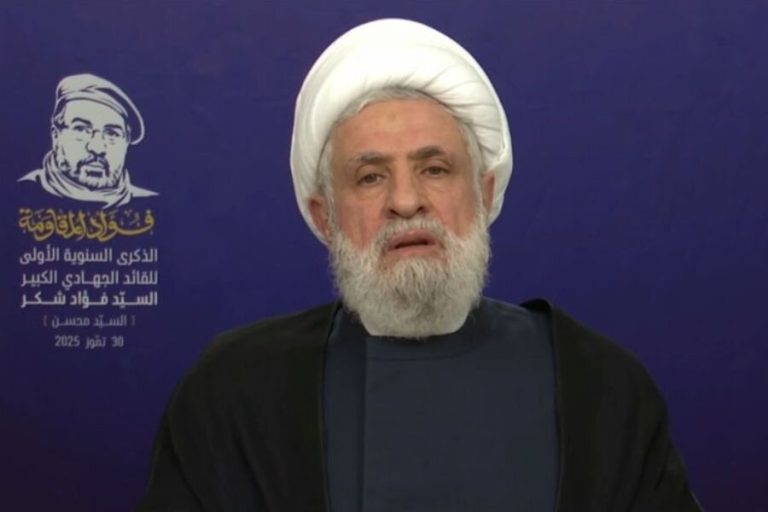 الشيخ نعيم قاسم: لبنان لن يكون ملحقًا بـ"إسرائيل" ولن نقبل أن نسلّم سلاحنا لها