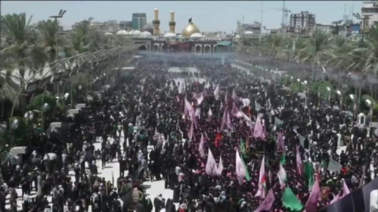 كربلاء المقدسة تغصّ بالملايين في إحياء أربعينية الإمام الحسين عليه السلام