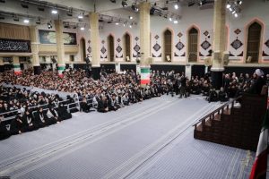 إقامة مراسم عزاء الهيئات الطالبية في حسينية الإمام الخميني (قده)