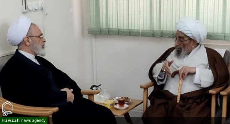 آية اللّه الأشرفيّ الشاهروديّ: وجود قائد الثورة الإسلاميّة سدٌّ في وجه تجزئة البلاد وصونٌ لكرامة التشيّع