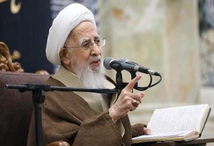 اية الله جوادي املي : سفك دماء الصهاينة وترامب ياتي في سياق الشريعة