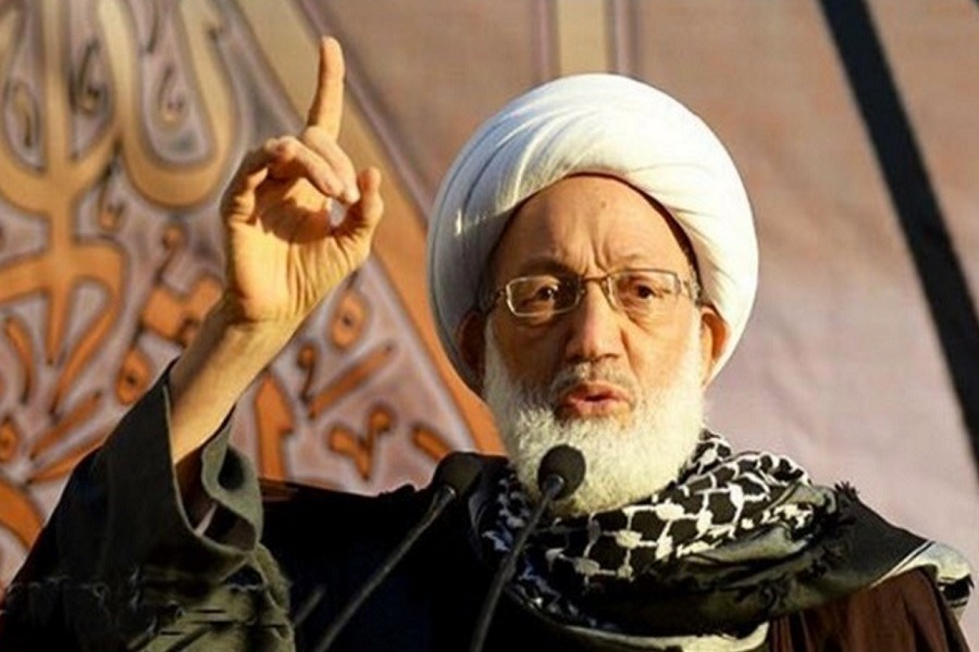 آية الله عیسى قاسم: عنجهية ترامب تقود إلى حرق العالم