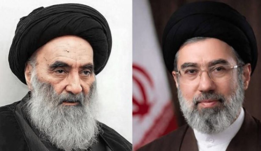 مكتب آية الله العظمى السيستاني يتمنّى توفيق آية الله السيد مجتبى الخامنئي في خدمة الشعب الإيراني