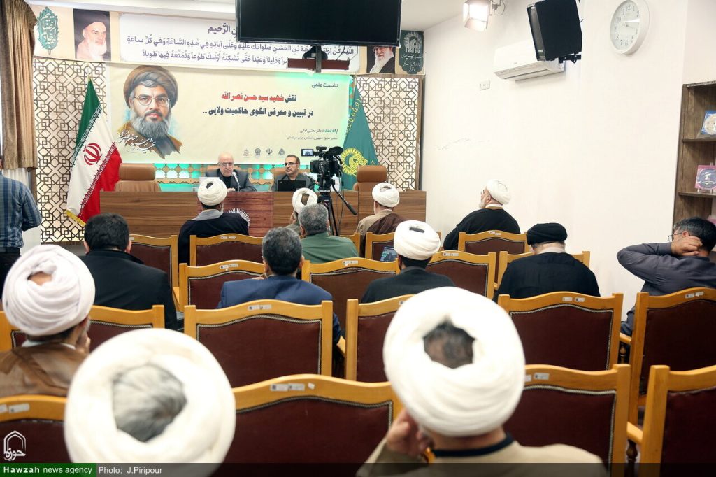 دراسة دور الشّهيد السّيّد حسن نصر اللّه في تبيين وتقديم أنموذج الحاكميّة الولائيّة
