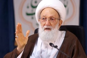 آية الله قاسم: العراقيون قدّموا نموذجًا مهيبًا في تشييع الإمام الخامنئي
