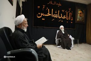 مراسم تأبين قائد الثورة الإسلامية الشهيد برعاية سماحة آية الله العظمى نوري الهمداني + صور
