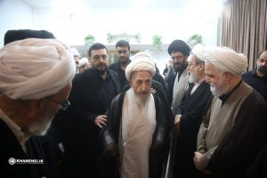 المرجع سبحاني يؤبّن قائد الامة الشهيد (رضوان الله عليه)
