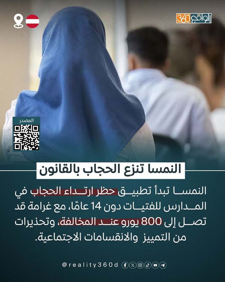 النمسا تنزع الحجاب بالقانون