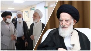 ممثل قائد الثورة الإسلامية يتفقد آية الله العظمى الشبیری الزنجاني